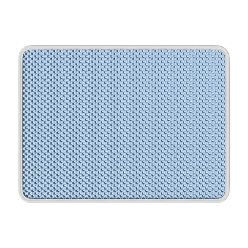 Premium Double Layer Waterproof Cat Litter Mat - Easy-to-Clean, Non-Slip, Urine-Proof Toilet and Scratch Pad