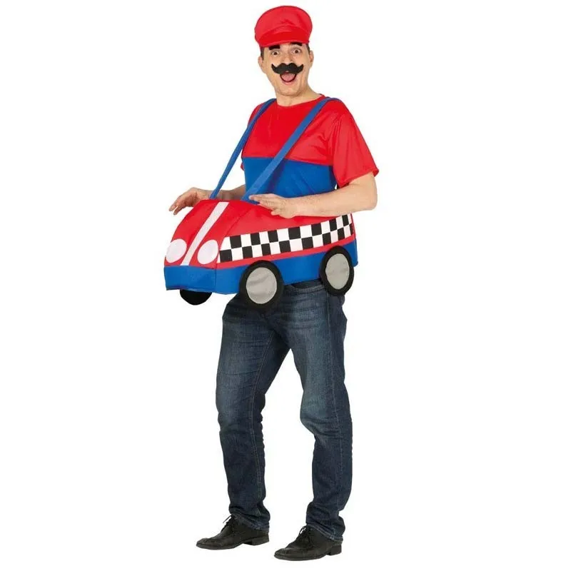 Represalias confirmar Tigre Disfraz de coche Mario Kart para adulto _ - AliExpress Mobile