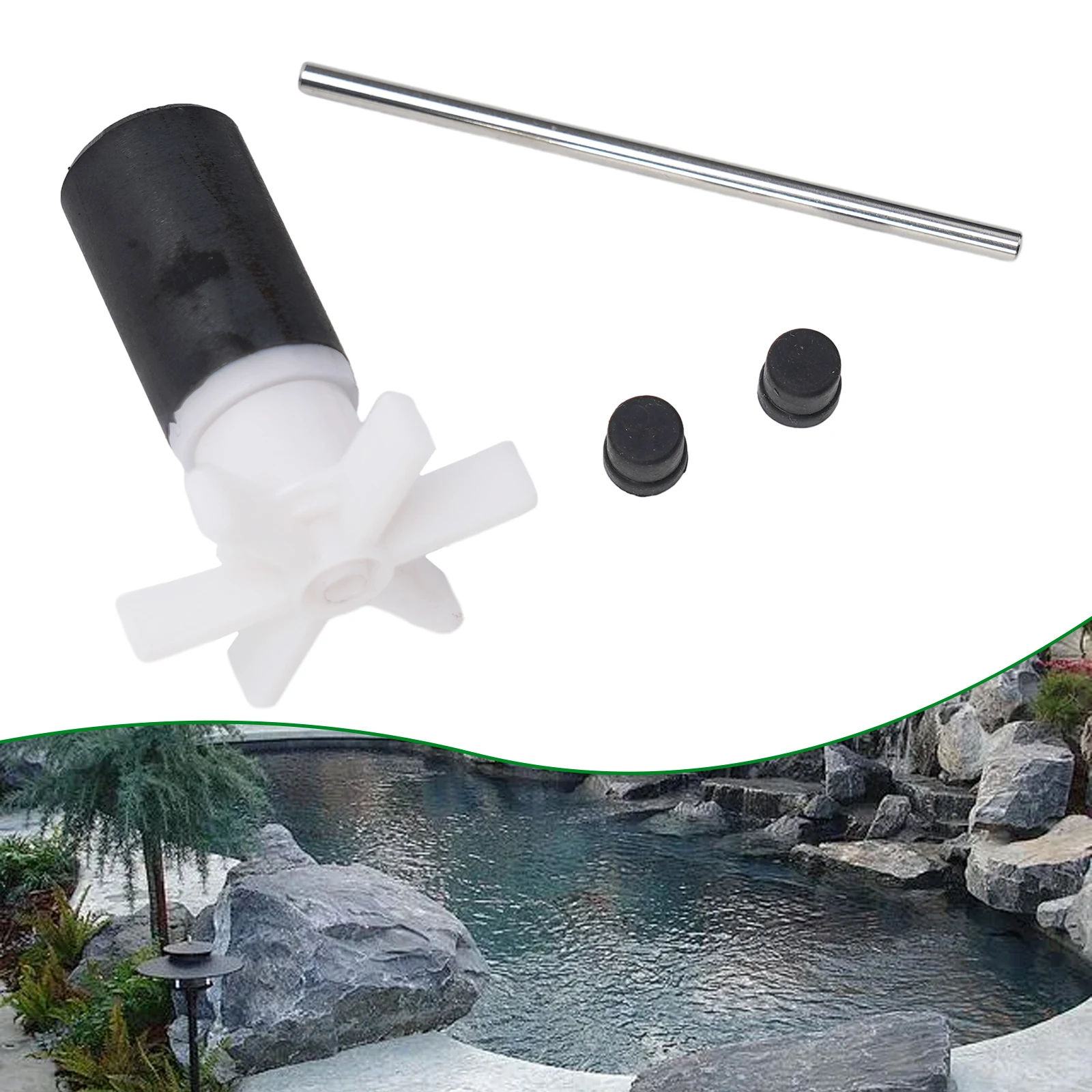 

For Lay Z Spa Hot Tub Pump Impeller Rotor E02 Fix Water Pump Impeller Silent Aquarium Garden Pool Accessories Pump Impeller