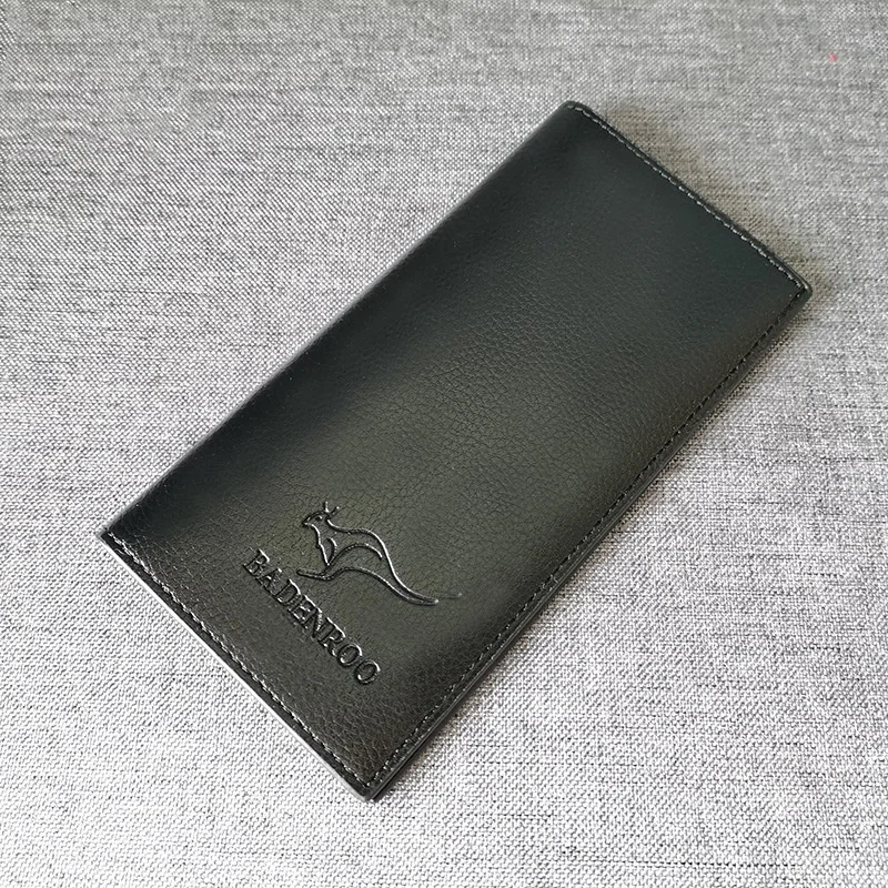 Vintage Wallet Fashion PU Leather Long Wallets Coin Pocket Billetera Hombre Man Purse Male ID Card Holder Multi-card Money Bag