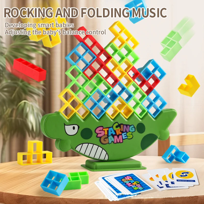 HOTStackingBlocksTetraTowerBalanceGameStackingBuildingBlocks