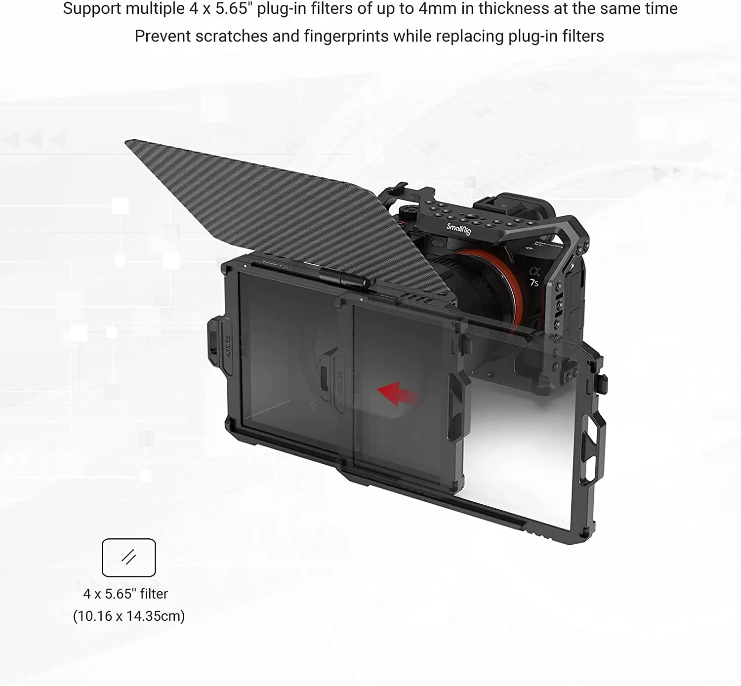 Mini Caixa Fosca Smallrig para Câmeras Dslr sem Espelho Compatível com 52 mm 55 mm 58 mm 62 mm 67 mm 72 mm 77 mm 82 mm 86 mm 3196 - Image 6