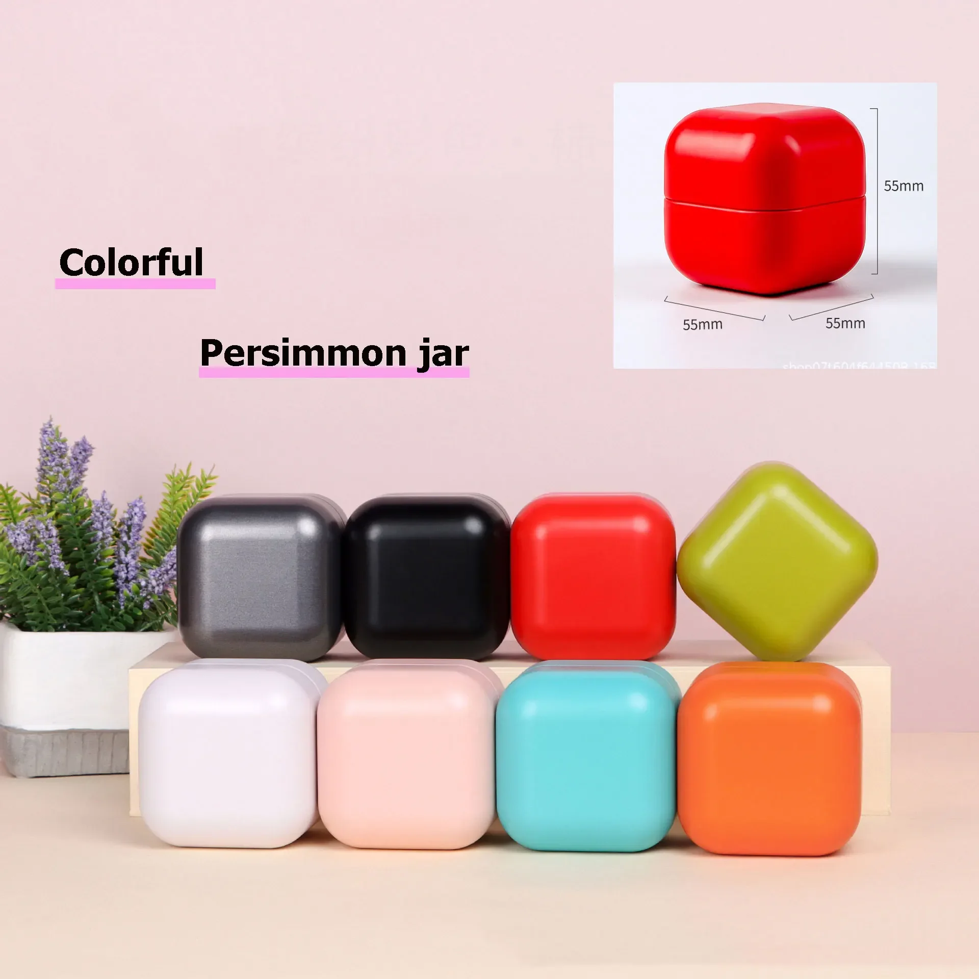 1pcs Mini Tin Storage Box Airtight Container For Cookie Candy Snacks