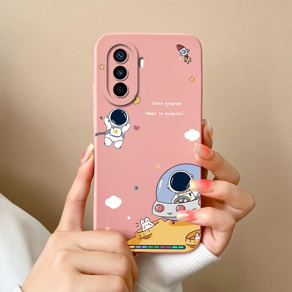 Matte Shockproof Silicone Butterfly Cartoon Back Cover