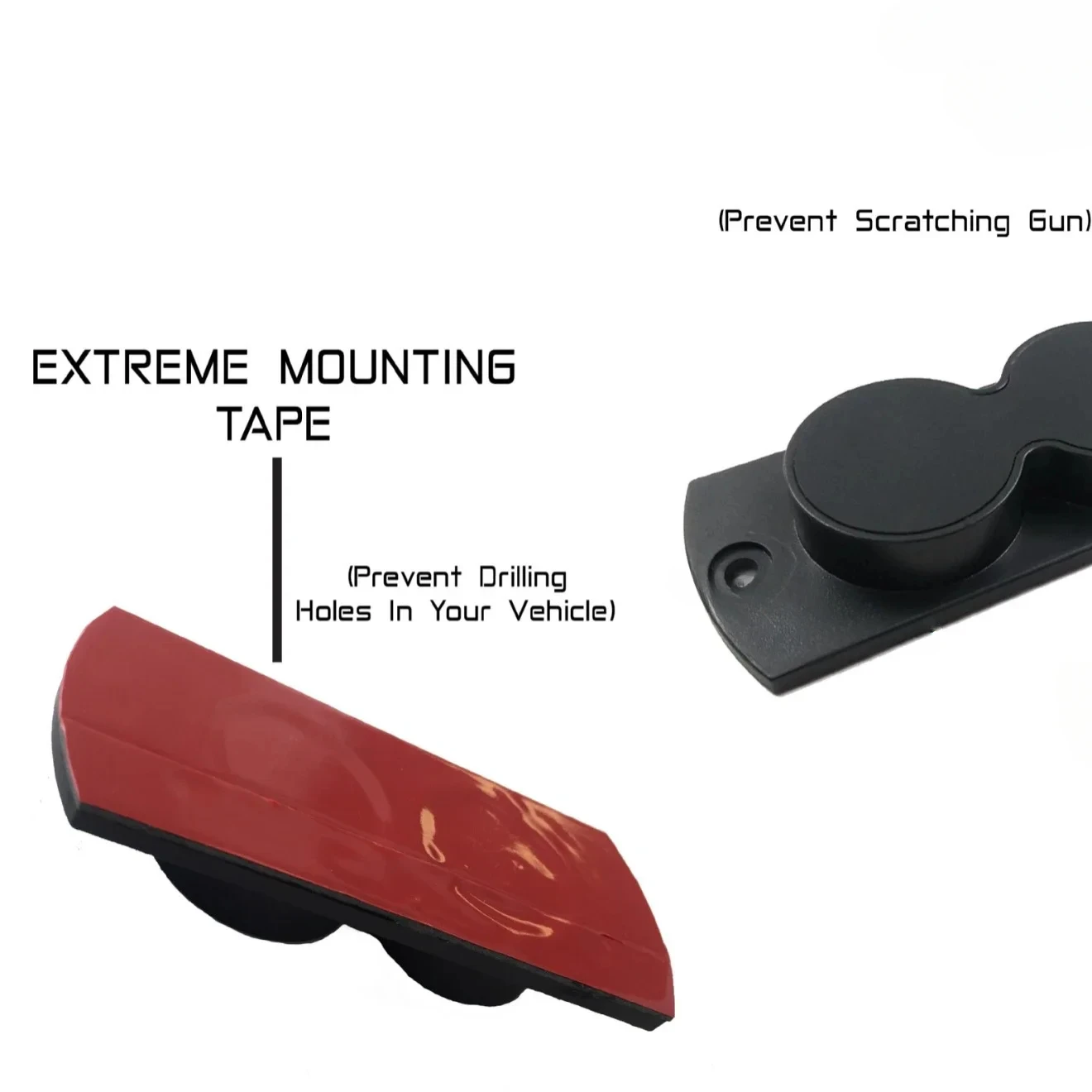 Tactical Gun Magnet Mount Magnetic Holster 35LB Rating Concealed Holder Anti-Scratch Cap Screws For Glock G17 19 34 43x USP 1911