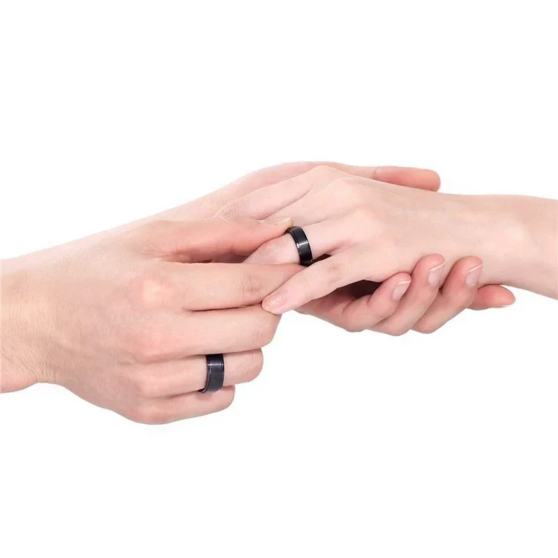 Titanium Ring For Men Women Wedding Engagement Jewelry Band 4/6/8/10 mm Size 4-15 wedding rings womens ring couple rings finger rings jewelry rings ring jewelry