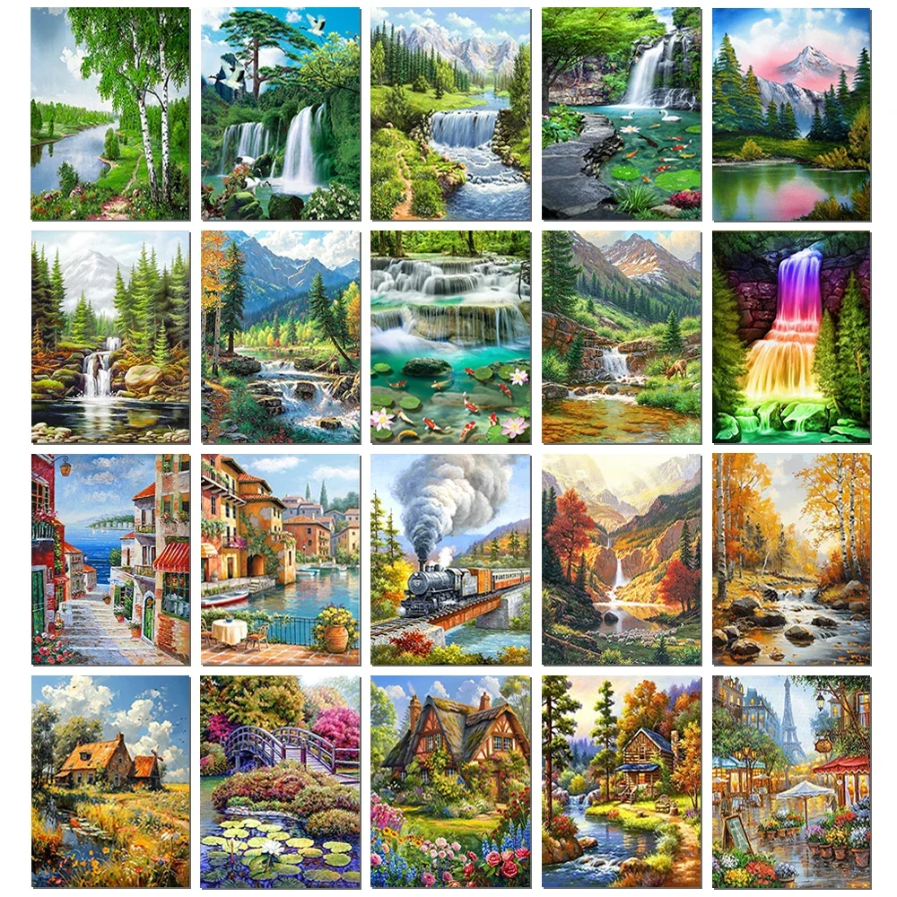 Diamond Painting Landscape Forest 1