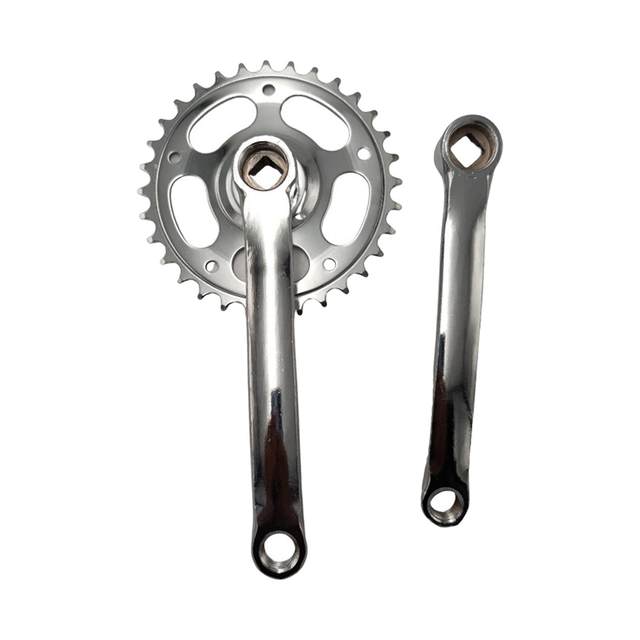 Bicycle Crankset Set Chainwheel Components 165mm Mountain Bike Crank Arm Set