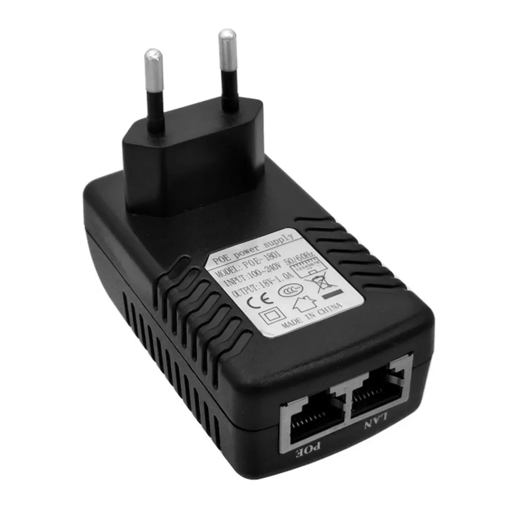 

48V 12V Power Adapters Switch Adapter Ethernet Converter POE Injector
