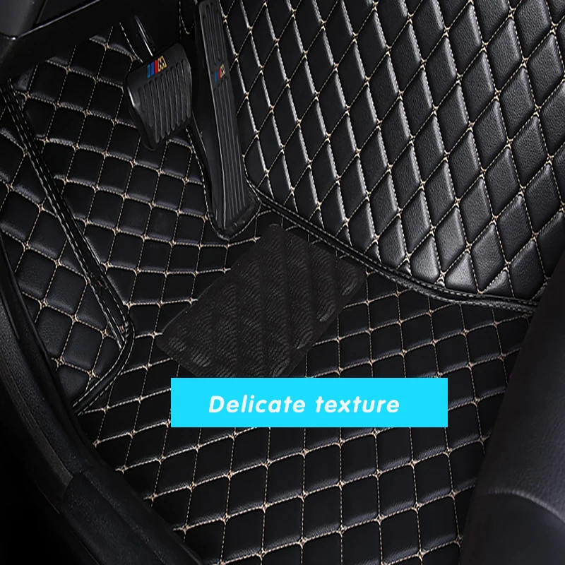 Audi S7 S8 자동 카펫 Foot Coche Accessorie 용 맞춤형 자동차 바닥 매트