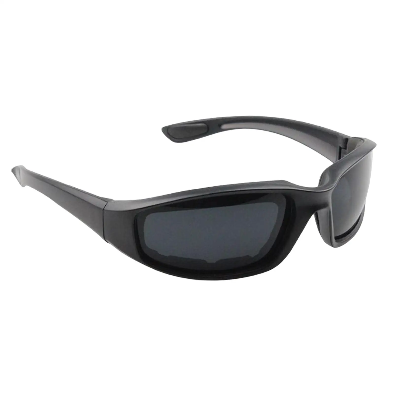 

Motorcycle Motorbike Riding Travel Glasses Wind Resistant Padded Gray