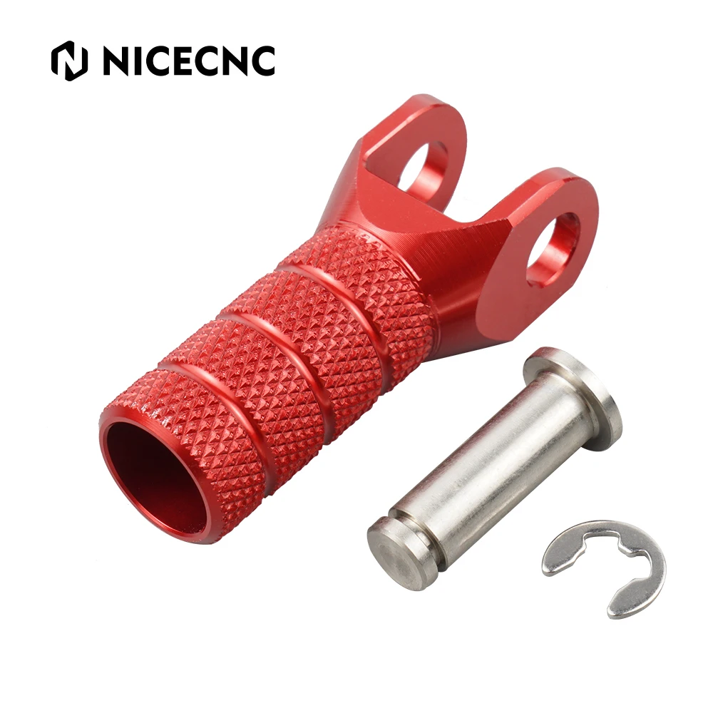 

NICECNC Brake Pedal Plate Gear Shift Lever Tip For Honda XR650L XR 650L 1993-2022 2021 Motorcycle T6061 Aluminum Accessories Red