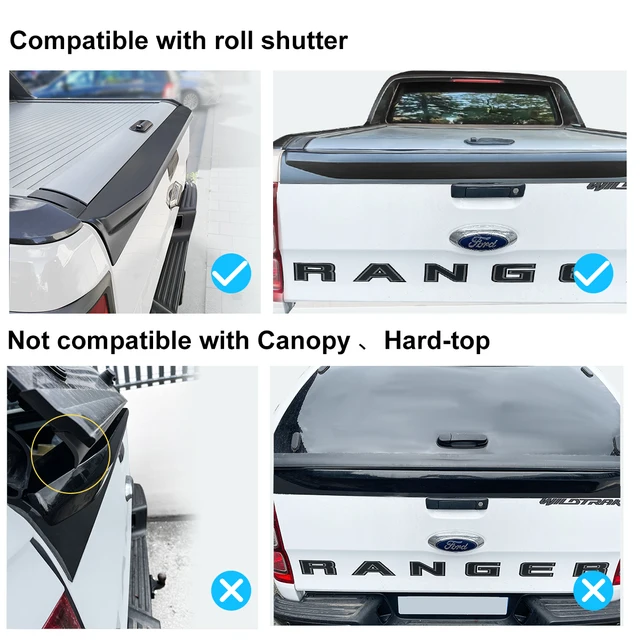 Car Accessories Tailgate Trim Rail Guard Protector Rear Cover For