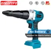 Electric 18V Brushless Electric Rivet Gun Cordless Rivet Nut Gun Automatic Rivet Tool With LED Light For 18V Makita Battery 1