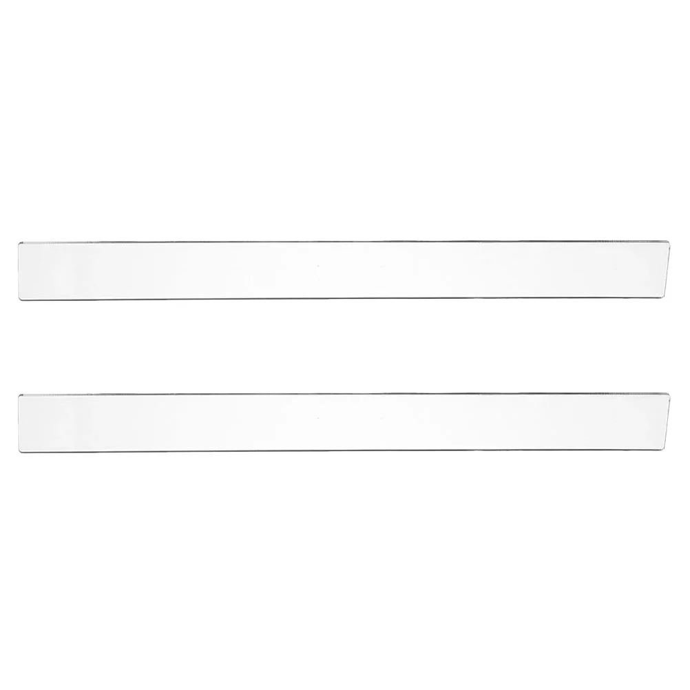 

2 Pcs Baking Tools Rolling Pin Guides Ruler Butter Cookies Thickness Leveling Rollers Dough Measuring Strip Cake Insert