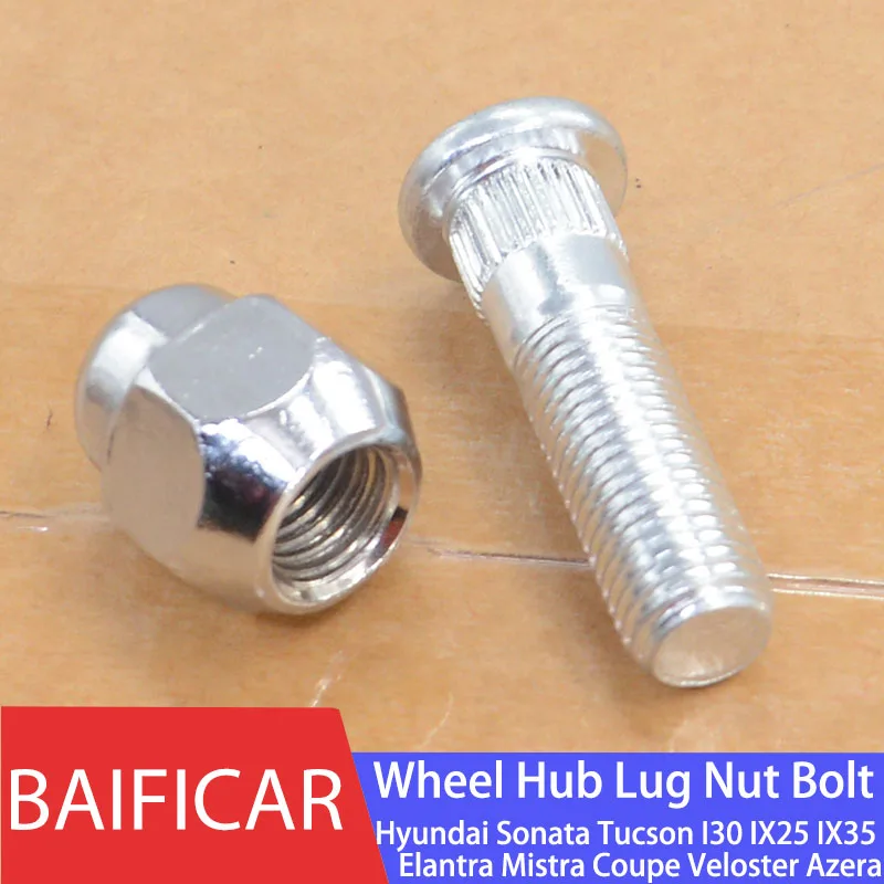 Baificar1PCSWheelHubLugNutBolt529502G000ForHyundaiSonata