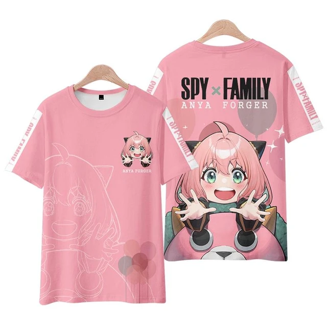 Camiseta estampada infantil do anime Santiago, tops fofos dos desenhos  animados, roupas kawaii, estética do verão - AliExpress