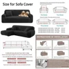 Luxury Thick Velvet Sofa Covers High Stretch Plush Sofa Slipcovers Furniture Protector Cushion Couch Cover for Living Room Home 5