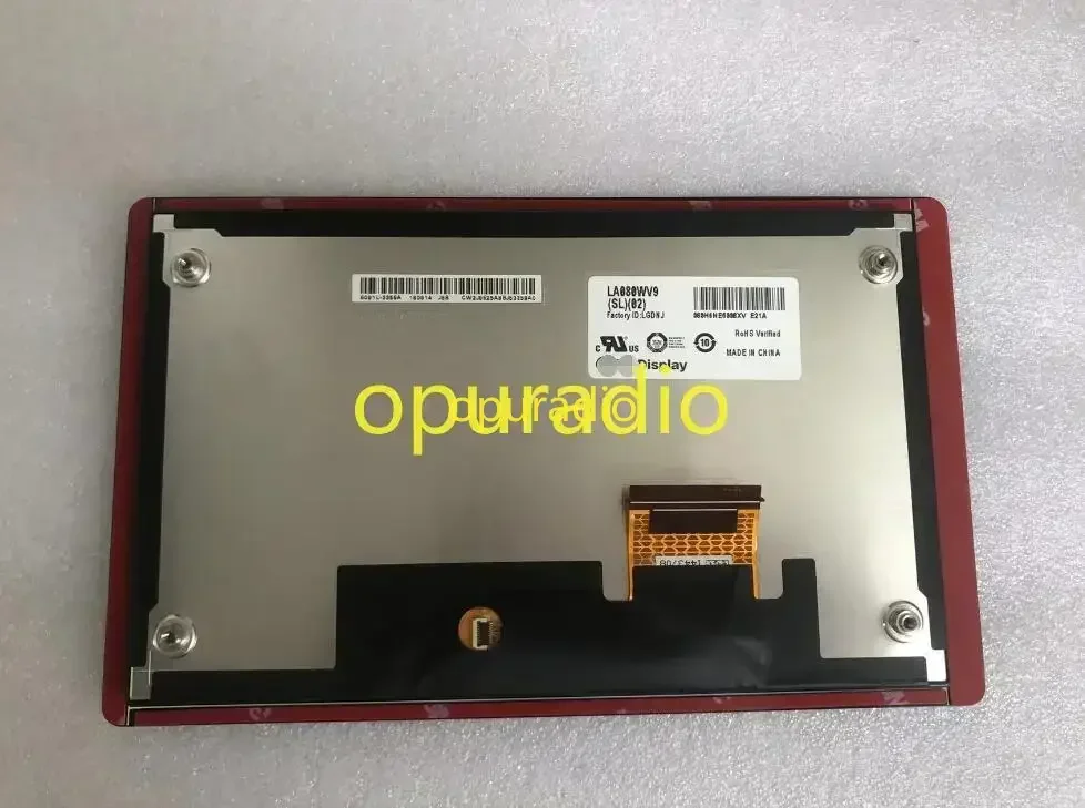 LCD DISPLAY TOUCH SCREEN For HYUNDAI SANTA FE -20 Navigation LA080WV9-SL02 LA080WV9 96560-S2301UAY, 96560S2301