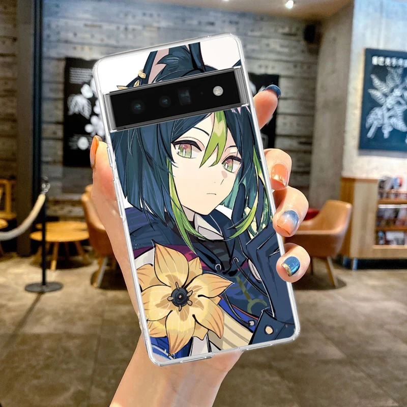 Genshin Impact Tighnari Soft Silicone Clear Phone Case