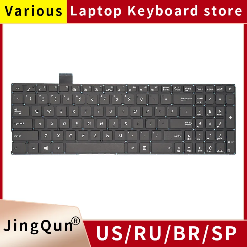 

SP Layout Keyboard FOR ASUS X542UR X542UA X542UQ X542UN X580B X542UQR R542U UQ8550 X542 K542 A542 X542U FL8000 A580U F580U V587U