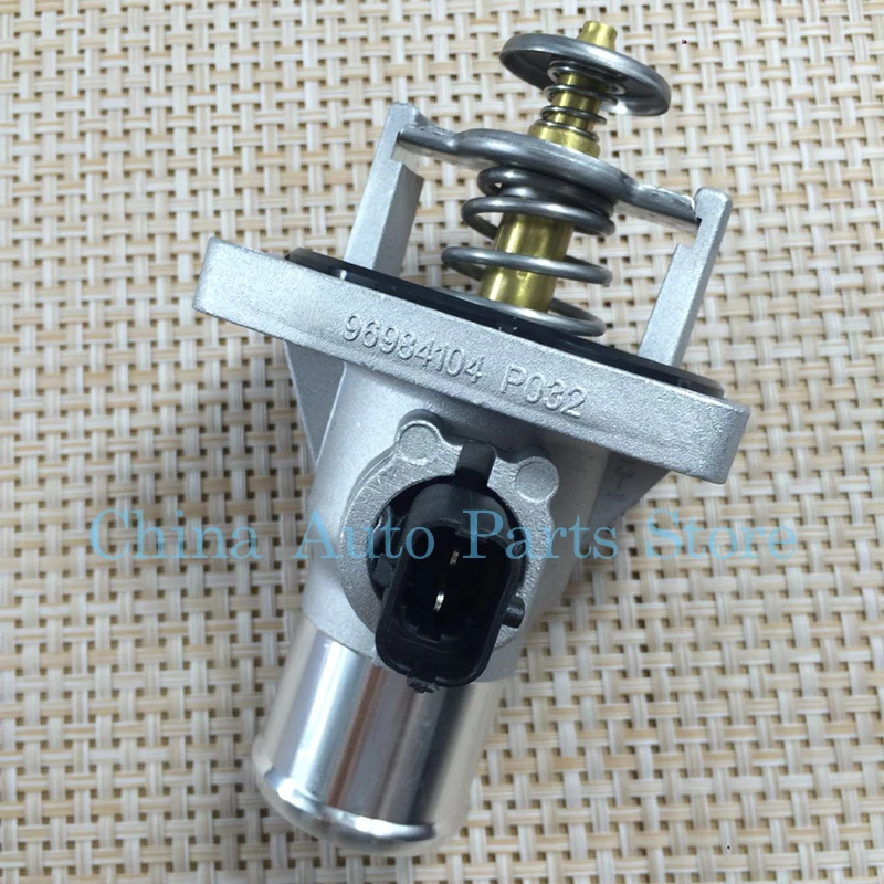Original Engine Coolant Thermostat For Chevrolet Cruze Trax Orlando Opel Insignia Zafira Signum Astra VAUXHALL 96984104