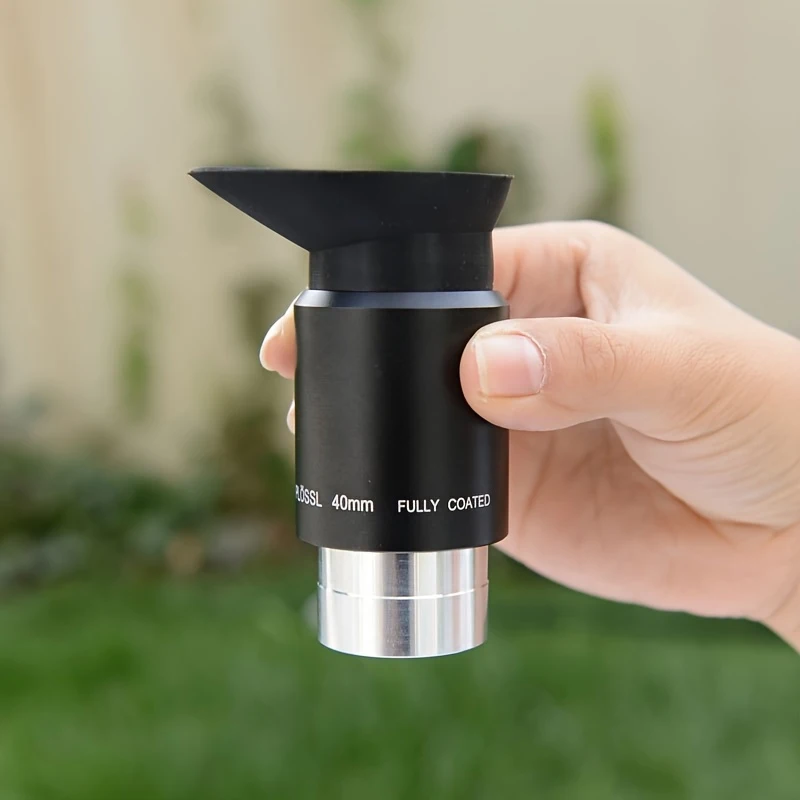 Teleskop astronomiczny okularowy PL40mm o wysokiej rozdzielczości szerokopasmowa powłoka szerokopasmowa o wysokiej rozdzielczości 1.25 cala z gumowym maska na oczy 3 Teleskop astronomiczny okularowy PL40mm o wysokiej rozdzielczości szerokopasmowa powłoka szerokopasmowa o wysokiej rozdzielczości 1.25 cala z gumowym maska na oczy - Image 3