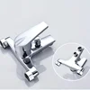 1 Set Electroplated 304 Stainless Steel Washroom Shower Hot And Cold Faucet, Bathroom Toilet Bathroom Tub Water Mixing Valve, Co 6