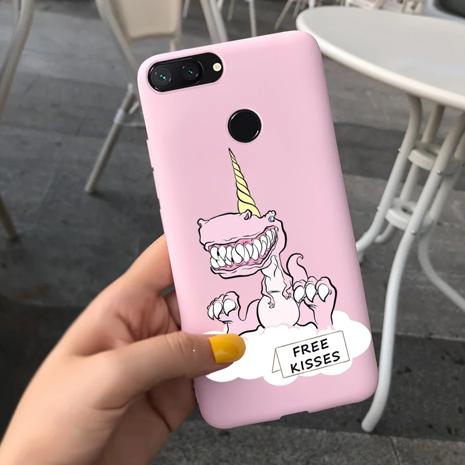 Lovely Print Soft Silicone Phone Case - Stylish Protective Back Cover with Bumper