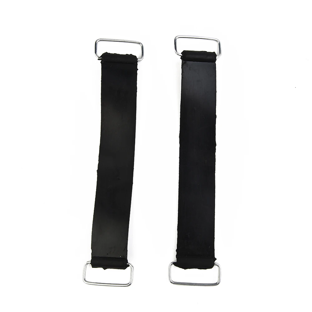 2PCS Rubber Belts 18-23cm Rubber Band+metal Buckle Motorcycle Battery Strap Elastic Bandage Holder Belt For Honda-Yamaha motorcycle battery strap