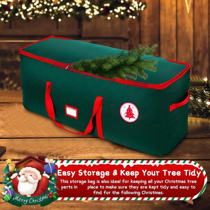 Christmas Tree Storage Bag with Smooth Zipper