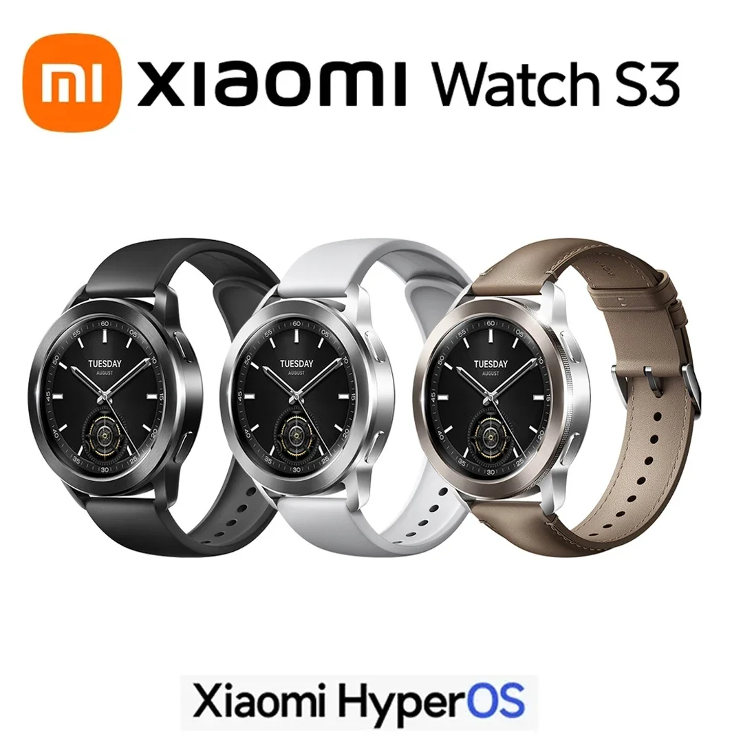 コネクテッドウォッチXiaomi-S3 Amoledディスプレイ,Bluetooth 1.43 