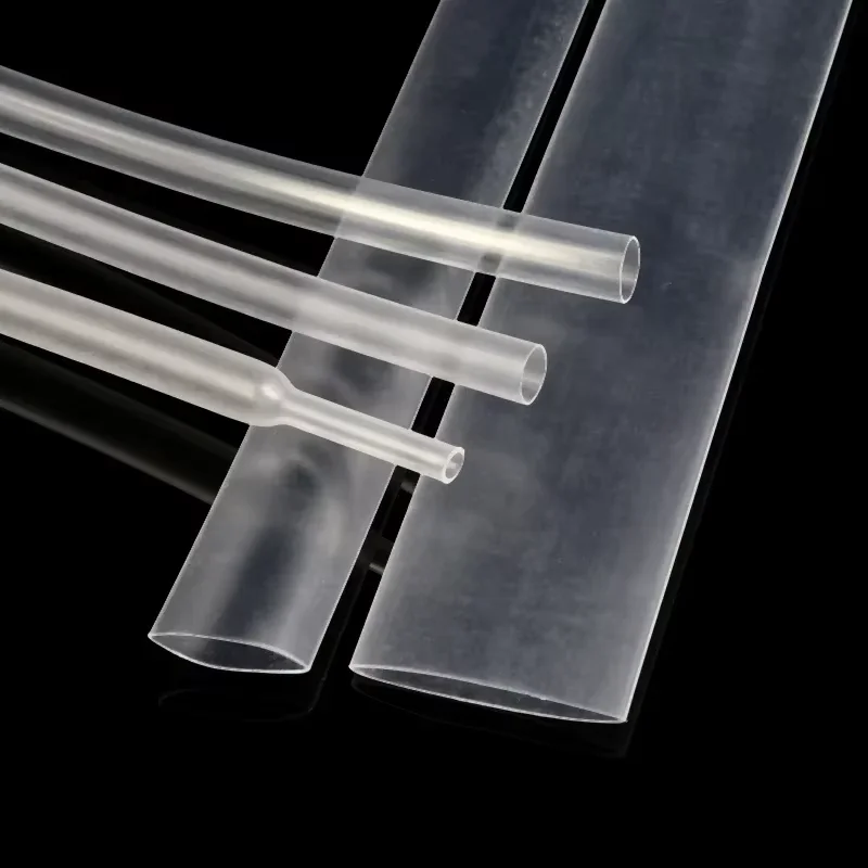 Heat Shrink Tube 1~10m 2:1 Transparent Diameter 0.6mm ~ 80mm Polyolefin