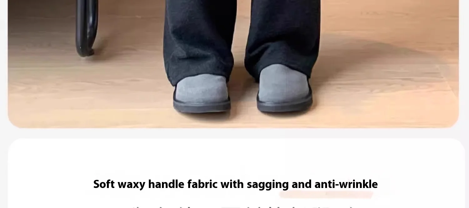 Umstandshosen Frühlings- und Herbstmodelle Hosen mit weitem Bein ohne Babykleidung Umstands-Freizeithosen Große Klebreishosen – Detail 3