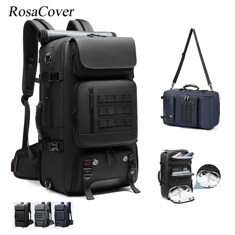 

Mens Backpack Large Capacity USB Charging 17.3 Inch Laptop Bags Multifunctional Male Waterproof Business Backpack Mochila