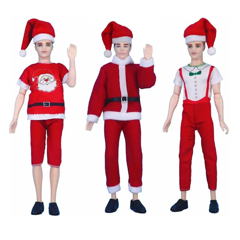 

Newest Hot Sale Fashion Ken Doll Clothes Kids Toys Miniature Accessories 30cm Wear Outfit For Barbie Lover Best Christmas Gifts