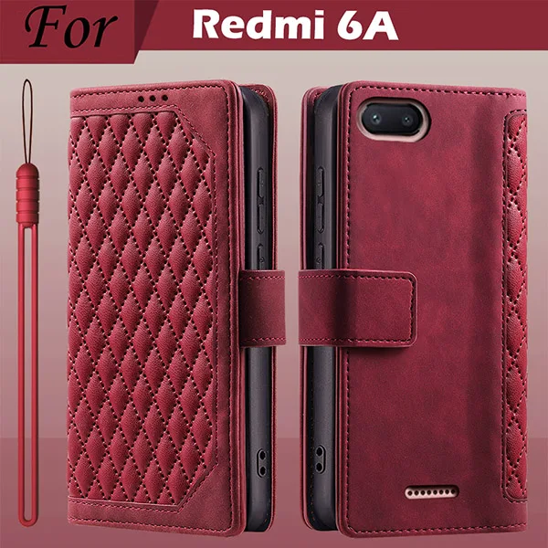 Luxury Leather Wallet Flip Phone Case with Card Holder