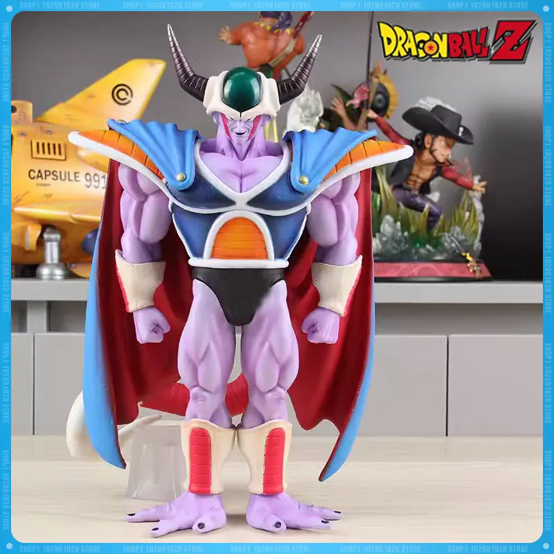 

Anime Dragon Ball King Cold Old Enemies Versus Different Color Kurdish King Mechanical Felisaz Action Figure Statue Model Toys
