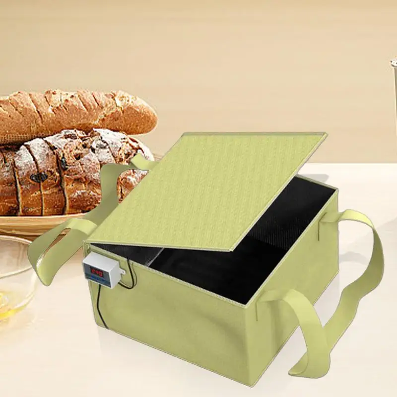 Bread Warming Box Temperature Control Fermenting Bag Fermentation Equipment With Auto Shut Off For Making Bread Yogurt Natto