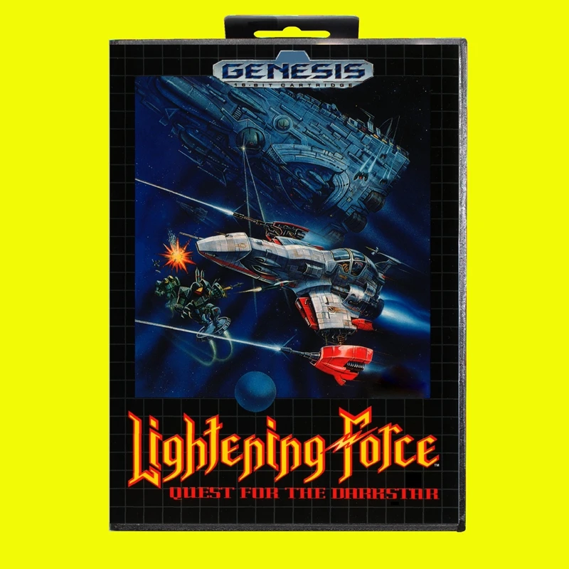Lightening Force Ntsc Md Game Card 16 Bit Usa Cover Per Sega Megadrive Genesis Cartuccia Per Console Per Videogiochi