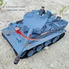 Henglong 3818 Versus Tank German Tiger Tiger I Heavy Remote Control Tank Sound Imitation Real Adult Model Decoration Toys Gift 5