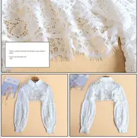 Vêtements de protection solaire en mousseline de soie pour femmes, châle fin, veste de couverture en mousseline de soie, Cardigan court noir, solide, manteau supérieur ample 5