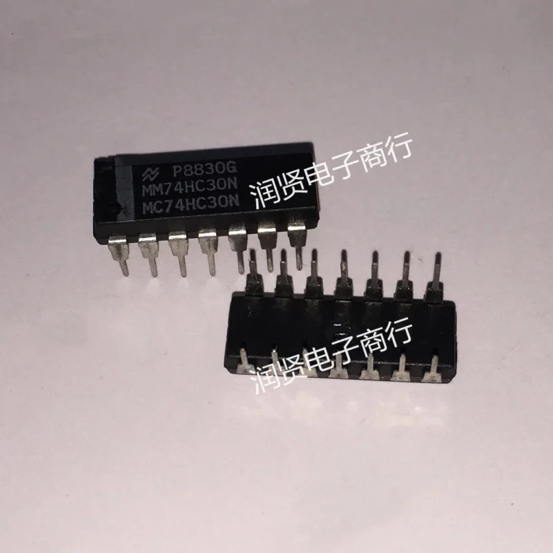 

5 шт., KS74AHCT10N KS74AHCT10 MC74HC30N MM74HC30N DIP14, Новая фотография