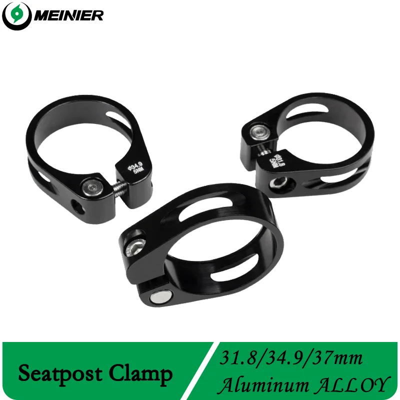 Aluminum Alloy Bicycle Seatpost Clamp 31.8/34.9 /37mm Seat Tube Clamp MTB Bike Seat Tube Clip Bike Parts Bike Saddle Seat Clamp