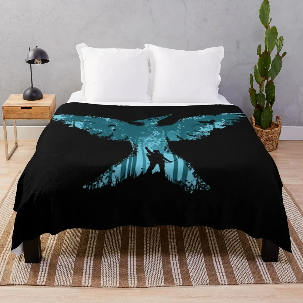 

The Capitol's Downfall Throw Blanket bed plaid Shaggy Bed Blankets