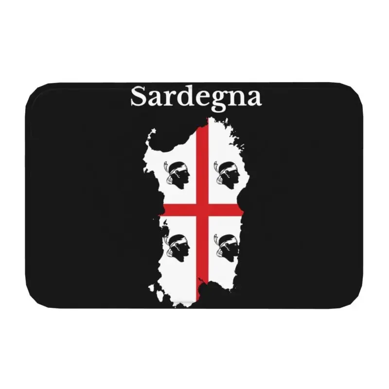 Tappetino Per Zerbino Personalizzato Con Mappa Della Bandiera Della Italia Antiscivolo Italia Bandiera Bagno Cucina Tappeto Per Wc Tappeto 40*60Cm