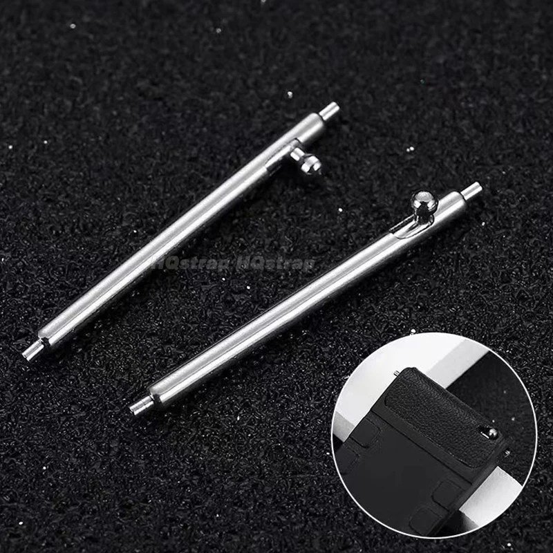 Universal Stainless Steel Quick Release Watch Band Spring Bars - 20pcs/4pcs