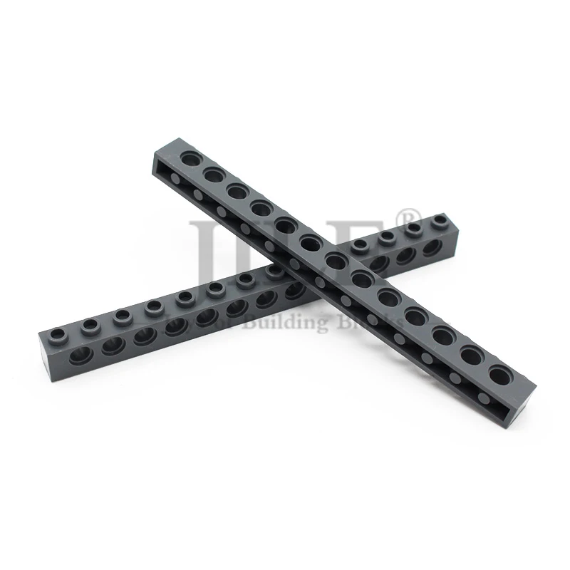 10pcs MOC 32018 빌딩 블록 기술 브릭 1x14 13개 구멍 포함 호환 가능 조립 입자 긴 빔 창의적인 장난감