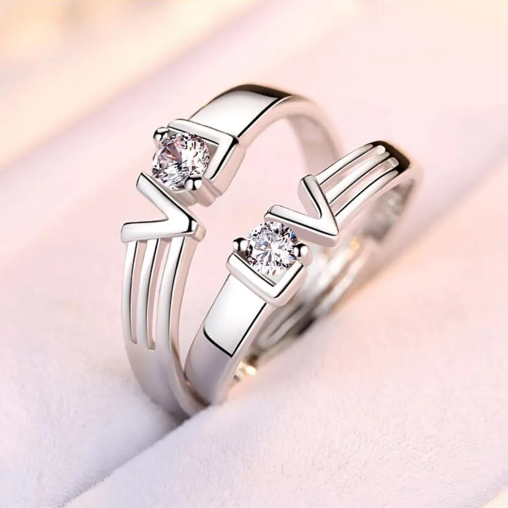 Silver Plated Elf Hip Hop Original Silver Couple Rings New Style Fashion  Jewelry Supply From Zjvis, $20.54 | DHgate.Com