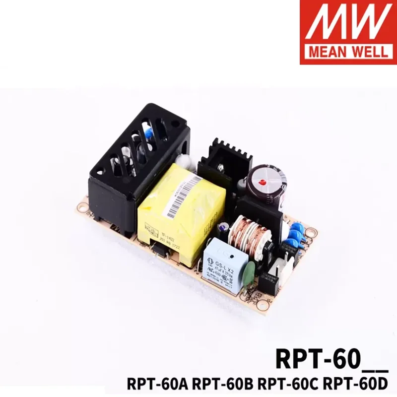 Mean Well Pcb tipo pc Power Supply Rpt60 Series Triple Output Medical Grade Rpt-60a Rpt-60b Rpt-60c Rpt-60d Rpt-6003